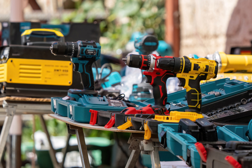 Cheap hand tools sold in local markets in Turkey